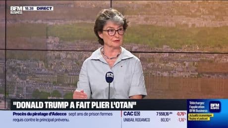 Claude-France Arnould (Diplomate): "Donald Trump a fait plier l'OTAN" - 25/06