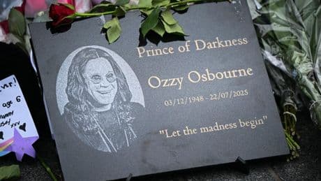 Ozzy Osbourne Charts His First Posthumous Top 10 Hit In America