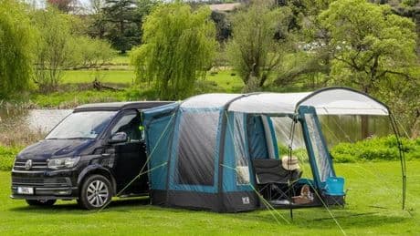 Searches for van awnings skyrocket by 139% as shoppers seek a way to double camping space