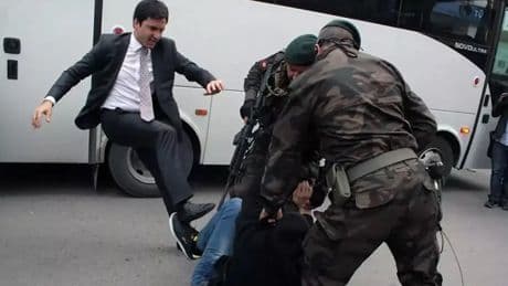 Soma'da madenci tekmeleyen Yusuf Yerkel'e yeni görev