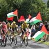Renners kunnen niet finishen in Vuelta-rit door pro-Palestijnse protesten in Bilbao