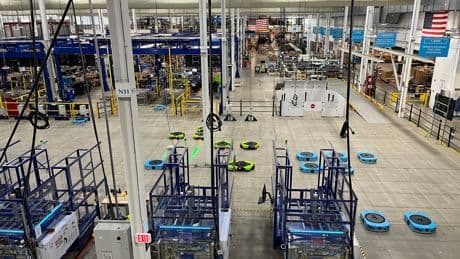 Amazon's sprawling warehouse robot factories offer a glimpse into modern US manufacturing