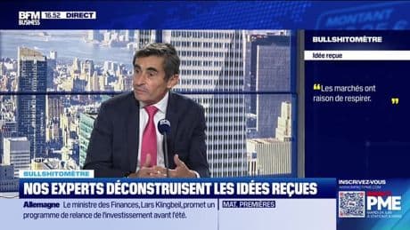 Bullshitomètre : « Les marchés ont raison de respirer » - FAUX répond Christian Bito - 20/05