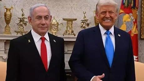 Beyaz Saray'da Trump-Netanyahu görüşmesi! Netanyahu Trump'ı Nobel'e aday gösterdi