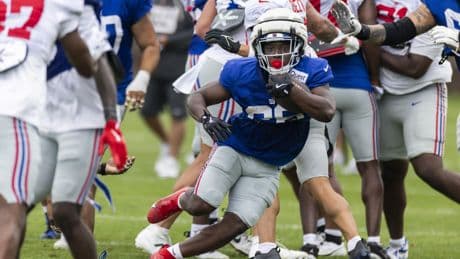 Devin Singletary showing he still belongs in Giants’ running back plans