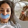 Real Housewives Of Cheshire star Leilani Dowding concerns fans as she shares bandaged face photo from hospital bed after undergoing surgery