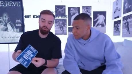 Ibai Llanos y su regalo a Mbappé: "No sé si le caigo muy bien"