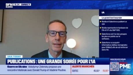 Nvidia versus Salesforce : "Le baromètre du marché, c'est Nvidia"