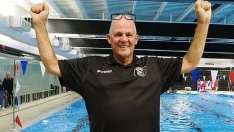 West Lothian swim coach who thought stage 4 cancer diagnosis meant curtains for him is feeling great
