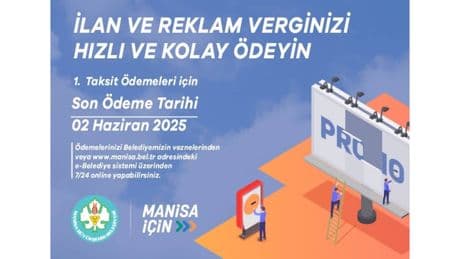 İlan ve Reklam Vergisi’nde son gün 2 Haziran