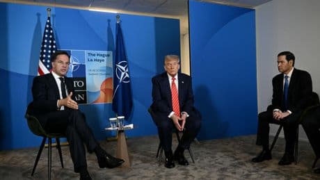 Live: Trump puts NATO solidarity to the test as leaders gather for second day