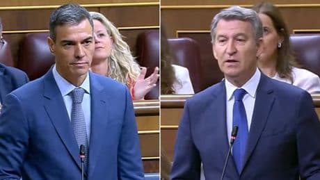 Feijóo ve en el anuncio del gasto en defensa una &quot;cortina de humo&quot; y Sánchez le responde con la carta de la OTAN: &quot;Que te la traduzcan&quot;