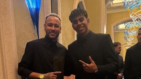 El reto de Lamine Yamal en San Mamés: batir a su ídolo Neymar
