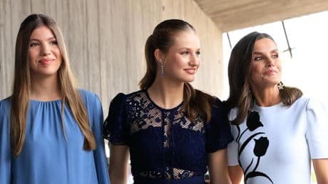 Letizia a Madrid, Sofía a Lisboa y Leonor a San Javier: la vuelta de las mujeres de la Familia Real tras un verano juntas