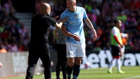 Pep Guardiola aims two digs at Southampton as Man City boss defends Erling Haaland risk