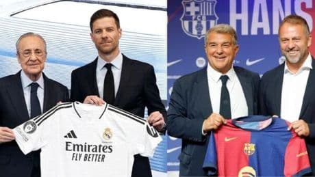 De Flick a Xabi Alonso, 8 mensajes paralelos de sus presentaciones