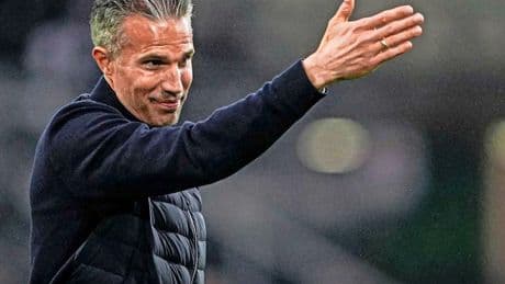 Van Persie jaagt bij Feyenoord nu op het record van Happel