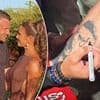 Jamie and Rebekah Vardy's escape to Italy: Striker, 38, gets hero's welcome (and signs a fan's TATTOO of him!) as his wife jets in straight from holiday to see him sign for minnows Cremonese