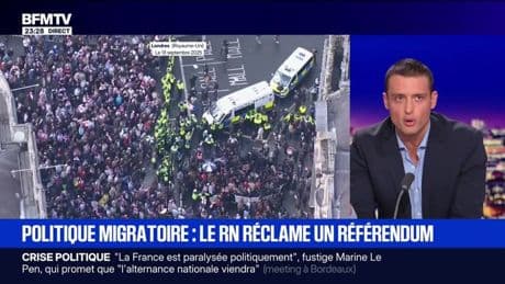 Politique migratoire : le RN réclame un référendum - 14/09