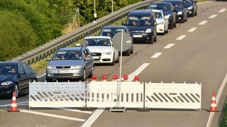 Brückenarbeiten: A6 ab Samstagabend gesperrt - was Autofahrer wissen müssen