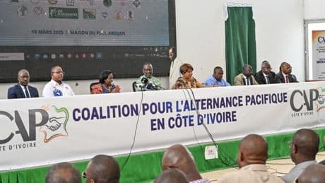 Côte d’Ivoire: la coalition d’opposants CAP CI appelle au dialogue pour un scrutin transparent et inclusif
