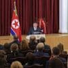 Noord-Koreaanse leider Kim Jong-un prijst “met bloed bezegelde relatie” met Rusland: “Ze zal ook in de toekomst hoogtijdagen blijven beleven”