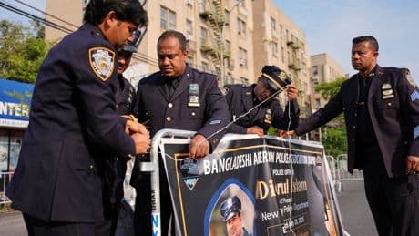 Death of NYPD officer spotlights rise of Bangladeshi immigrants within ranks