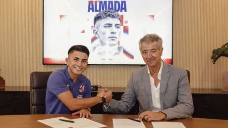 "Correa me regalaba camisetas del Atleti": la etapa más ilusionante de Thiago Almada
