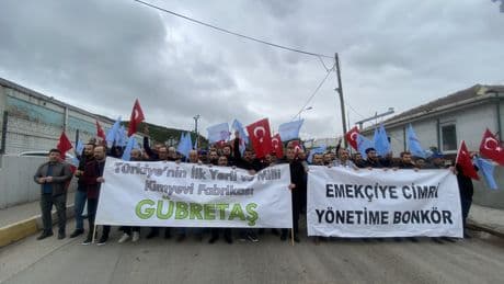 Gübretaş işçileri yarın greve çıkıyor