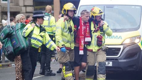 'I was telling him to stop': Man 'traumatised' after being hit by car during Liverpool parade