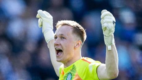 Celtic's nature Bhoy on how he stays calm in goal, and his Scottish Cup chances