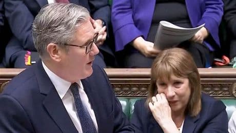 No 10 backs Reeves and says she 'is going nowhere' after tearful Commons appearance