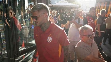 Galatasaray kafilesi Kayseri’ye geldi