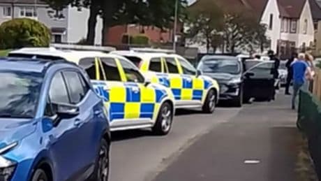 Armed police on Glasgow street after 'disturbance' as man arrested