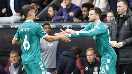 Andy Robertson promises to fight for Liverpool starting spot amid Milos Kerkez struggles