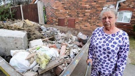 Woman furious after builder 'wrecked her house' in £75k extension but police arrested her