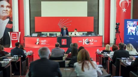 CHP PM, Özgür Özel başkanlığında toplandı