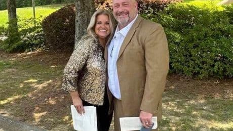 Woman compares husband’s death to George Floyd after cops allegedly kneel on his neck during restraint