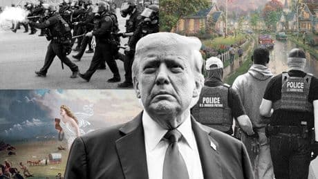 Kristi Noem’s DHS is posting 1800s-style ‘fascist propaganda’ art to encourage Americans to ‘Protect the Homeland’