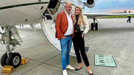 Dagje in privéjet naar Grand Prix van Monte Carlo: toplunch met oordopjes