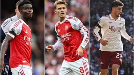 Arsenal injury update: Bukayo Saka, Martin Odegaard and Kai Havertz latest news and return dates