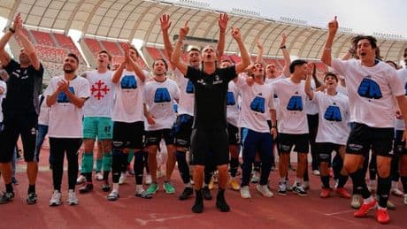 Il Pisa ritorna in Serie A, il patron Knaster promette: &quot;&Egrave; solo il primo passo&quot;<br />
&nbsp;