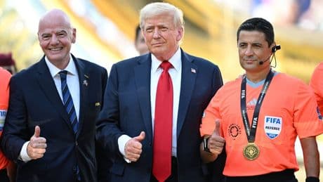Trump: Klub-WM-Schiedsrichter aus dem Iran nach Handschlag schwer beleidigt