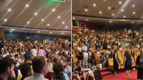 Adnan Menderes Üniversitesi Tıp Fakültesi öğrencilerinden protesto: Rektör töreni terk etti