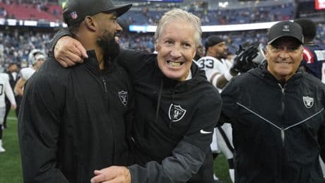 Pete Carroll smashed whiteboard to fire up Raiders in epic WWE-like speech before Week 1 win