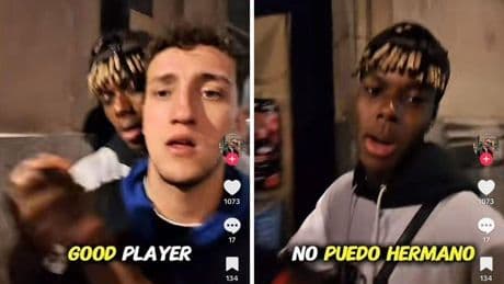 Un influencer culé incomoda a Nico Williams en plena Aste Nagusia: «Vente al Barcelona»