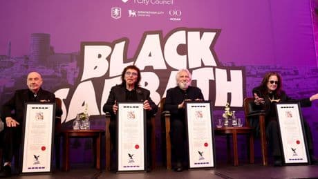 Black Sabbath awarded freedom of Birmingham