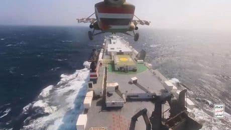 US and UK Navies shoot down 21 drones and missiles fired by Houthi rebels in major Red Sea clash