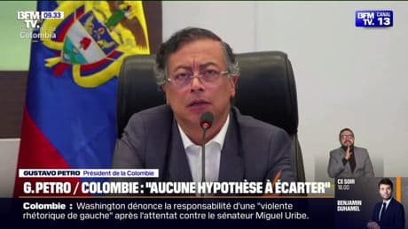 Colombie: un candidat à la présidence victime d'une tentative d'assassinat, un mineur interpellé