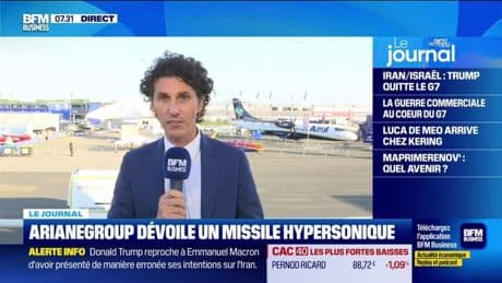 Salon du Bourget: ArianeGroup a dévoilé ce lundi son missile hypersonique